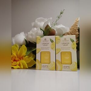 Thymes Lemon Leaf Pura Smart Home Plug-in Diffuser Refills - Pack of 2